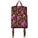 Background Rose Wallpaper Buckle Everyday Backpack View3