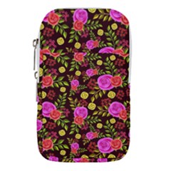 Background Rose Wallpaper Waist Pouch (large)