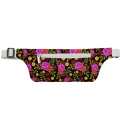 Background Rose Wallpaper Active Waist Bag