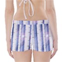 Birch Tree Forest Digital Boyleg Bikini Wrap Bottoms View2