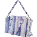 Birch Tree Forest Digital Canvas Crossbody Bag View2