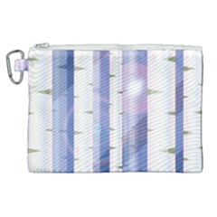 Birch Tree Forest Digital Canvas Cosmetic Bag (xl)