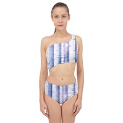 Birch Tree Forest Digital Spliced Up Two Piece Swimsuit by Mariart