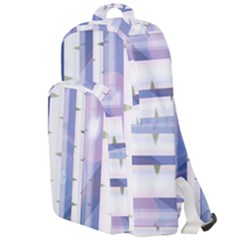 Birch Tree Forest Digital Double Compartment Backpack by Mariart