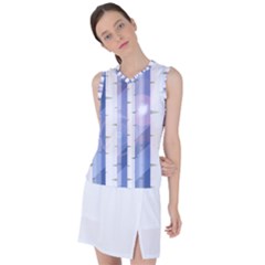 Birch Tree Forest Digital Women s Sleeveless Sports Top by Mariart