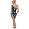 Geometric Abstract Diamond To One Side Swimsuit View2