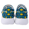 Geometric Abstract Diamond Women s Velcro Strap Shoes View4