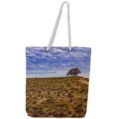 Patagonia Landscape Scene, Santa Cruz - Argentina Full Print Rope Handle Tote (large) by dflcprintsclothing