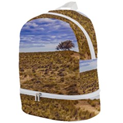 Patagonia Landscape Scene, Santa Cruz - Argentina Zip Bottom Backpack by dflcprintsclothing