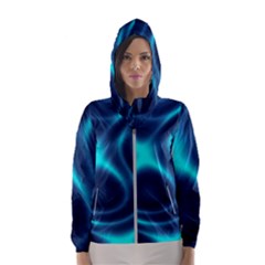 Blue Wave 2 Women s Hooded Windbreaker