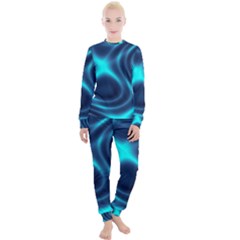 Blue Wave 2 Women s Lounge Set by Sabelacarlos