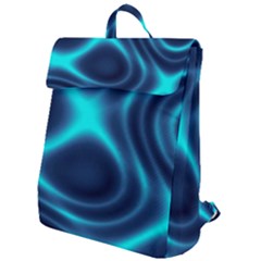 Blue Wave 2 Flap Top Backpack by Sabelacarlos