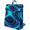 Blue Wave 2 Flap Top Backpack View1