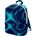 Blue Wave 2 Zip Up Backpack View1