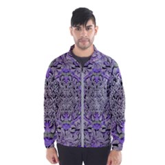 Floral Wreaths In The Beautiful Nature Mandala Men s Windbreaker by pepitasart