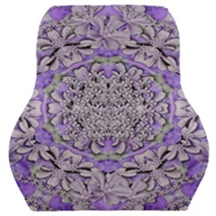 Floral Wreaths In The Beautiful Nature Mandala Car Seat Back Cushion  by pepitasart