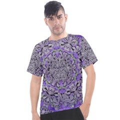 Floral Wreaths In The Beautiful Nature Mandala Men s Sport Top by pepitasart