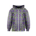 Flowers Everywhere And Anywhere In A Collage Kids  Zipper Hoodie View1