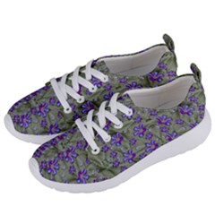 Flowers Everywhere And Anywhere In A Collage Women s Lightweight Sports Shoes by pepitasart