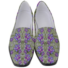 Flowers Everywhere And Anywhere In A Collage Women s Classic Loafer Heels by pepitasart