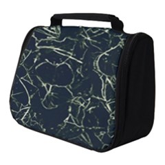 Neon Silhouette Leaves Print Pattern Full Print Travel Pouch (small) by dflcprintsclothing