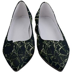 Neon Silhouette Leaves Print Pattern Women s Block Heels  by dflcprintsclothing