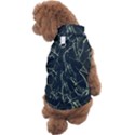 Neon Silhouette Leaves Print Pattern Dog Sweater View2