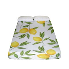 Lemons Fitted Sheet (full/ Double Size) by Angelandspot