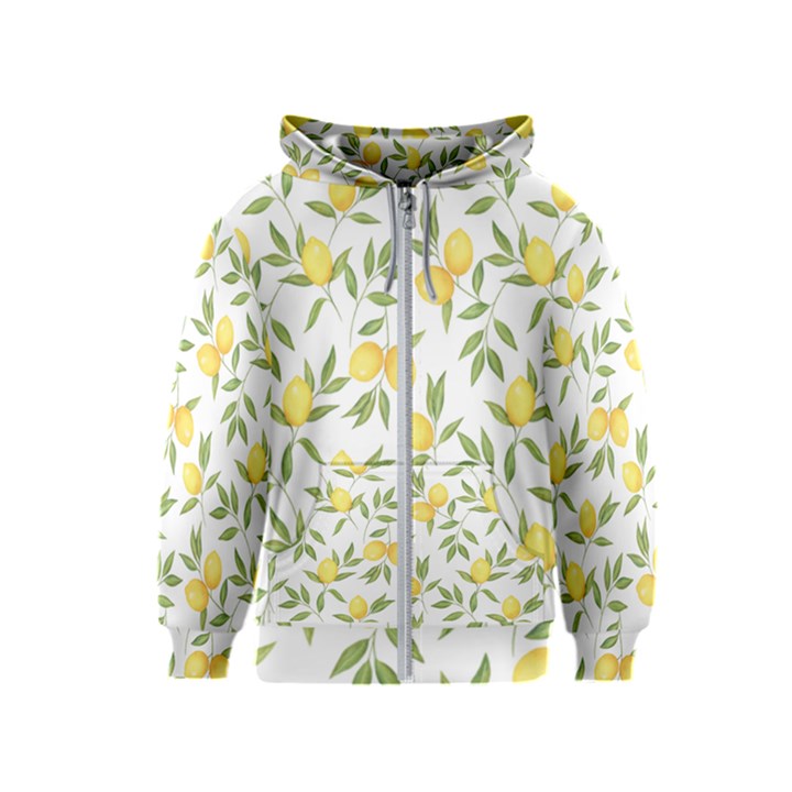 Lemons Kids  Zipper Hoodie