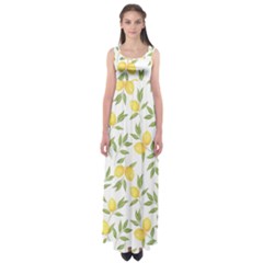 Lemons Empire Waist Maxi Dress by Angelandspot