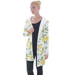 Lemons Longline Hooded Cardigan by Angelandspot