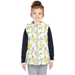 Lemons Kids  Hooded Puffer Vest