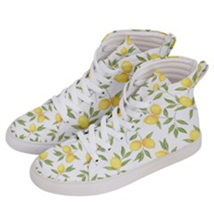 Lemons Men s Hi-top Skate Sneakers by Angelandspot