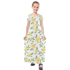 Lemons Kids  Short Sleeve Maxi Dress