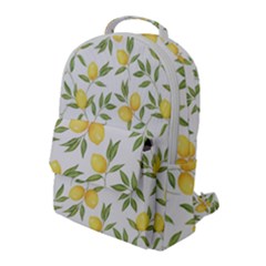 Lemons Flap Pocket Backpack (large) by Angelandspot