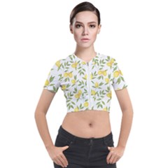 Lemons Short Sleeve Cropped Jacket by Angelandspot