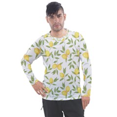 Lemons Men s Pique Long Sleeve Tee