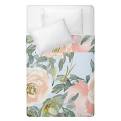 Pink Old Fashioned Roses Duvet Cover Double Side (single Size)