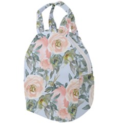 Pink Old Fashioned Roses Travel Backpacks by Angelandspot