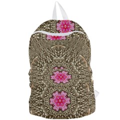 Earth Can Be A Beautiful Flower In The Universe Foldable Lightweight Backpack by pepitasart