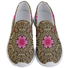 Earth Can Be A Beautiful Flower In The Universe Men s Lightweight Slip Ons by pepitasart