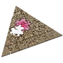 Earth Can Be A Beautiful Flower In The Universe Wooden Puzzle Triangle View3