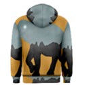 Illustrations Sketch Elephant Wallpaper Men s Zipper Hoodie View2