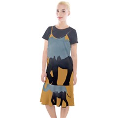 Illustrations Sketch Elephant Wallpaper Camis Fishtail Dress