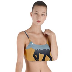 Illustrations Sketch Elephant Wallpaper Layered Top Bikini Top  by HermanTelo