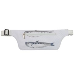 Pencil Fish Sardine Drawing Active Waist Bag by HermanTelo