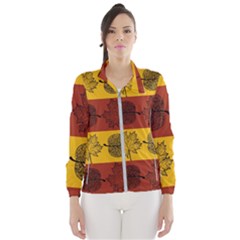 Autumn Leaves Colorful Nature Women s Windbreaker