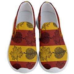 Autumn Leaves Colorful Nature Men s Lightweight Slip Ons