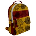 Autumn Leaves Colorful Nature Flap Pocket Backpack (Large) View2