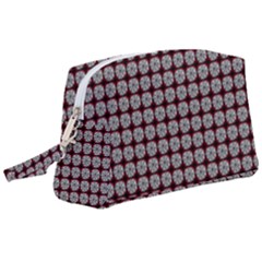 Red Halloween Spider Tile Pattern Wristlet Pouch Bag (large) by snowwhitegirl